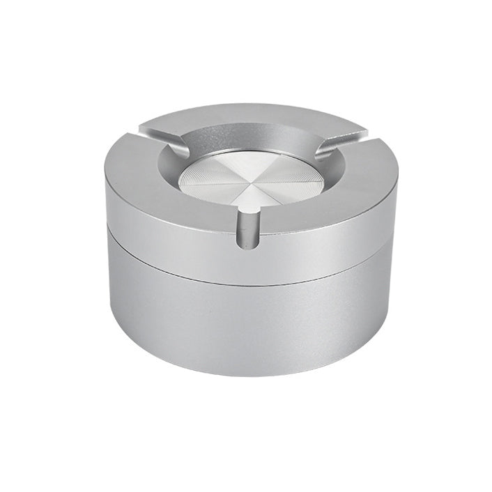 High-grade aluminum alloy mechanical design metal ashtray for car
