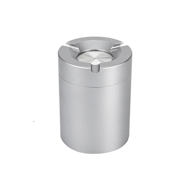 High-grade aluminum alloy mechanical design metal ashtray for car
