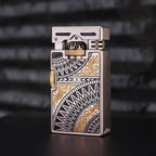 Retro mechanical design kerosene lighter full metal body