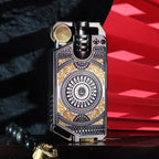 Retro mechanical design kerosene lighter full metal body