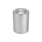 High-grade aluminum alloy mechanical design metal ashtray, desktop style